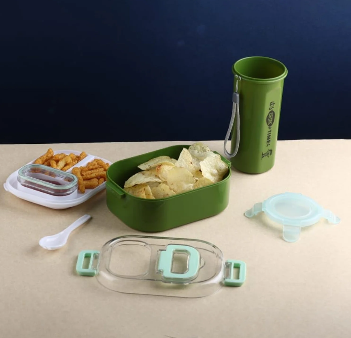 HomeJoy Lunch Box Set – 3-in-1