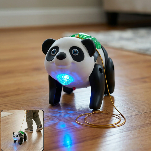 Crawling Panda Musical Toy