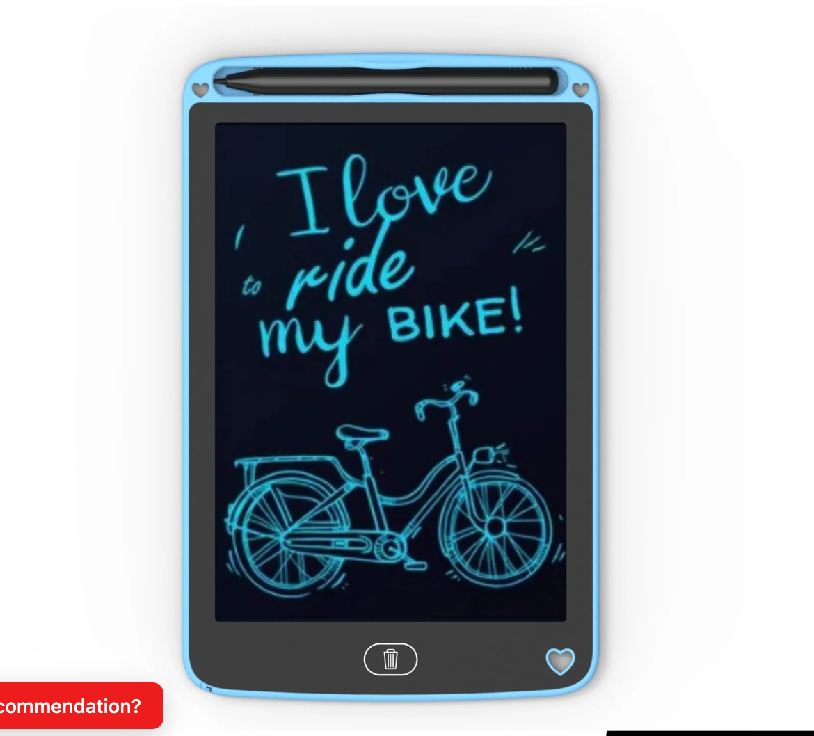 10-Inch LCD Writing Tablet for Kids
