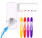 Automatic Toothpaste Dispenser & Toothbrush Holder