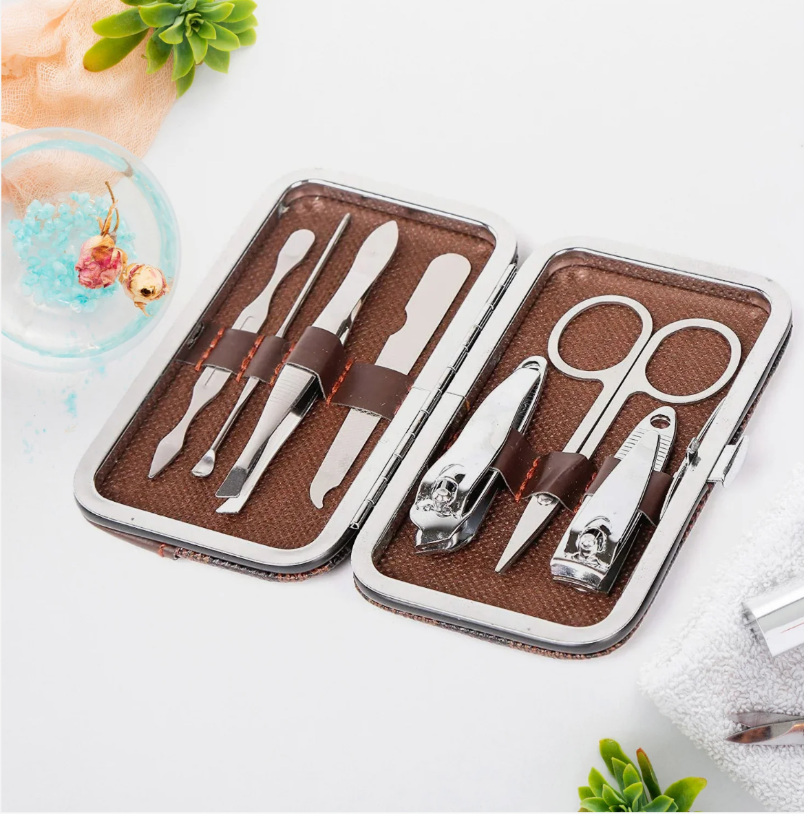 7-in-1 Manicure & Pedicure Nail Care Kit