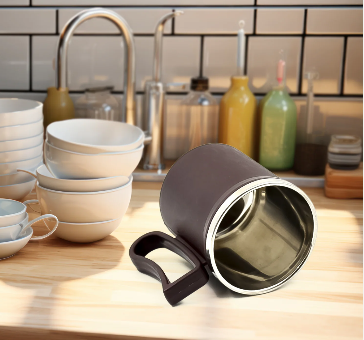 HomeJoy Insulated Coffee Mug – 200ML